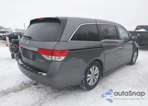 2016 Honda Odyssey Se z USA, uszkodzony, nr VIN 5FNRL5H37GB063392
